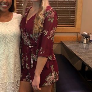 Floral romper